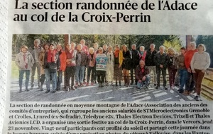 La Croix-Perrin 23 novembre 2023