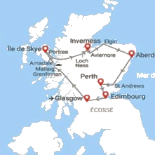 Voyage Adace 2027 : Circuit balade écossaise